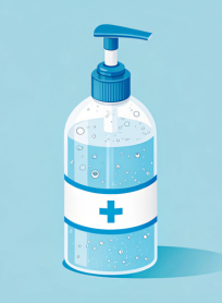 Custom-Labeled Sanitizer Bottles 3
