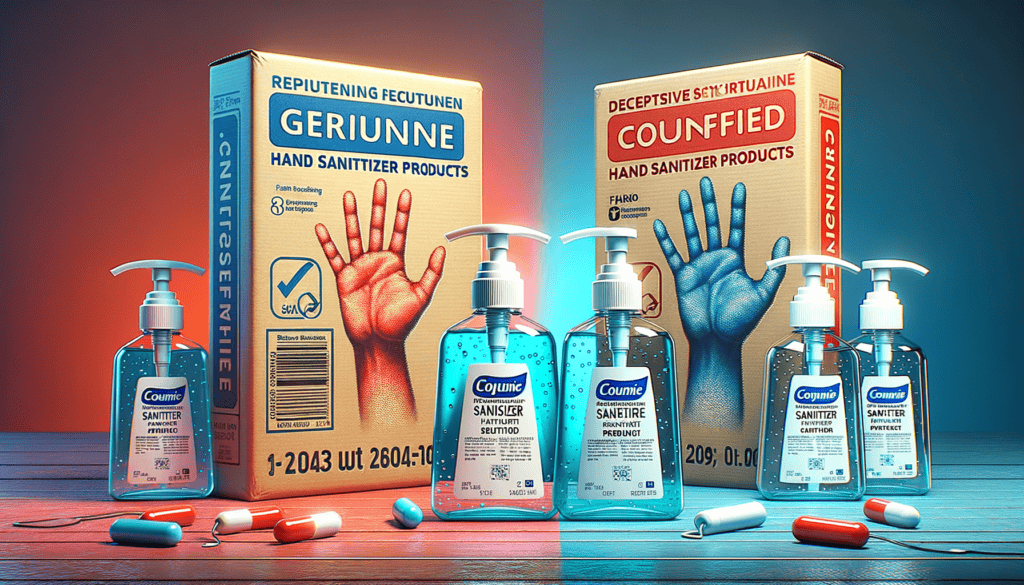 Recognizing Fake or Unregulated Hand Sanitizer Products