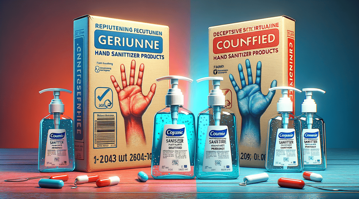 Recognizing Fake or Unregulated Hand Sanitizer Products