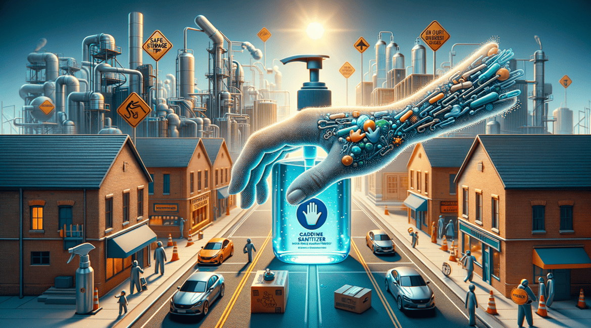 Safe Storage Tips for Hand Sanitizer at Home or Work