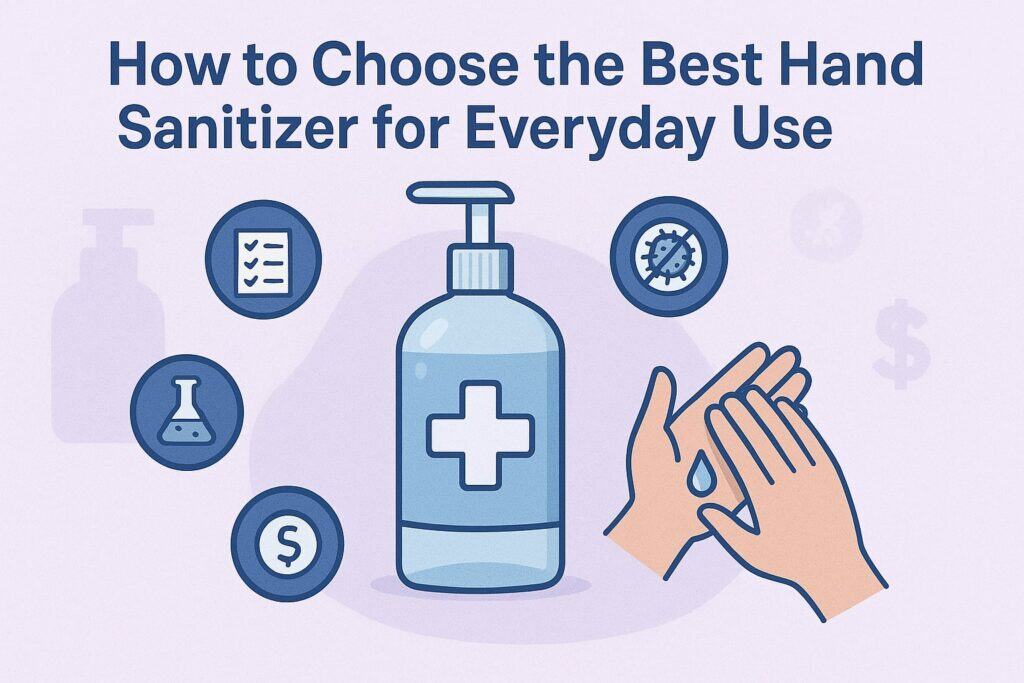 How to Choose the Best Hand Sanitizer for Everyday Use