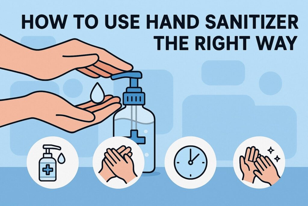 How to Use Hand Sanitizer the Right Way