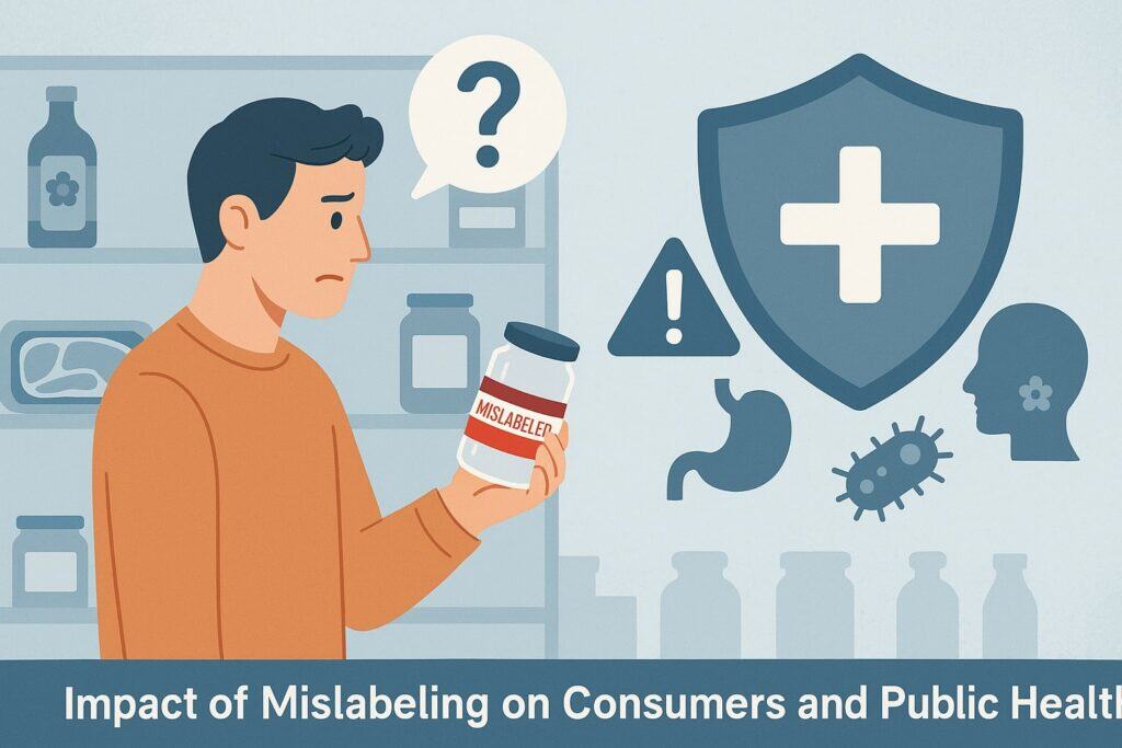 Impact of Mislabeling on Consumers and Public Health