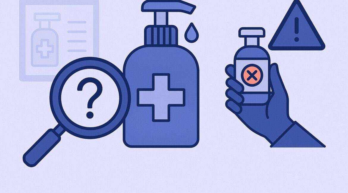 Recognizing Fake or Unregulated Hand Sanitizers