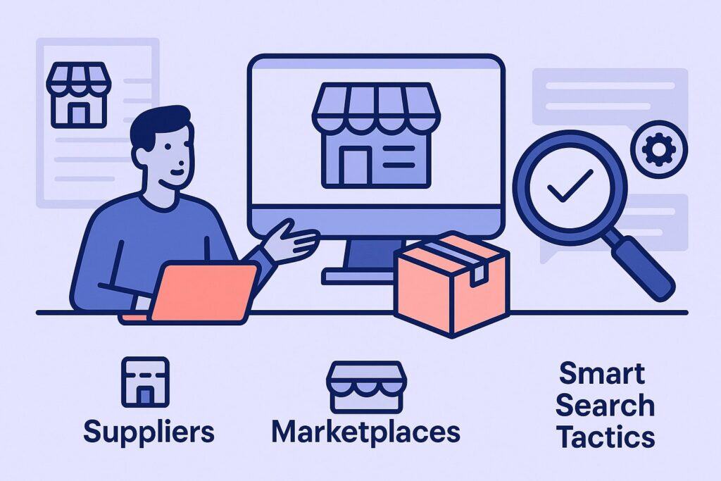 Where to Source: Supplier Types, Marketplaces, and Smart Search Tactics