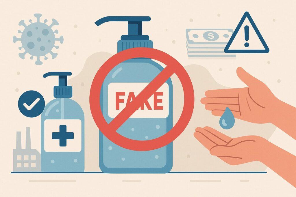 Why Fake and Unregulated Hand Sanitizers Exist