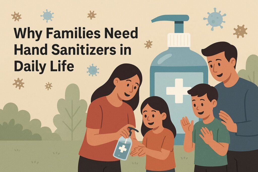 Why Families Need Hand Sanitizers in Daily Life