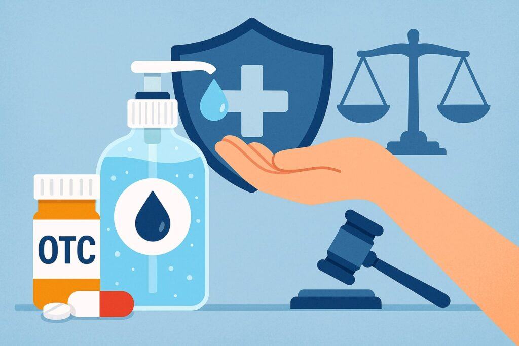 Why hand sanitizers are regulated as OTC drugs—and why that matters