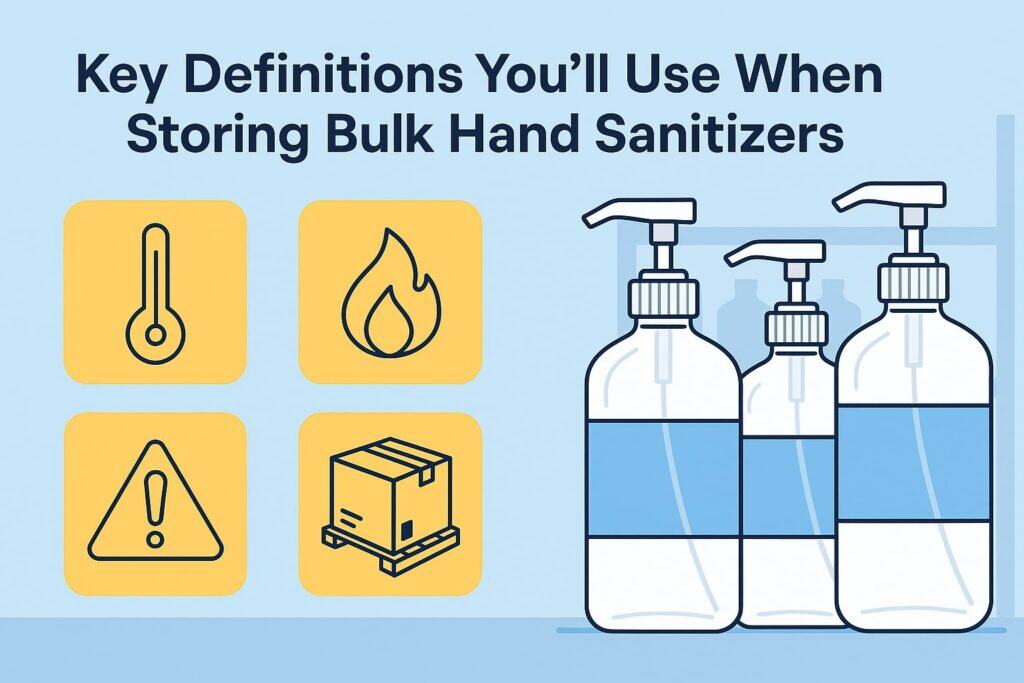 Key Definitions You’ll Use When Storing Bulk Hand Sanitizers