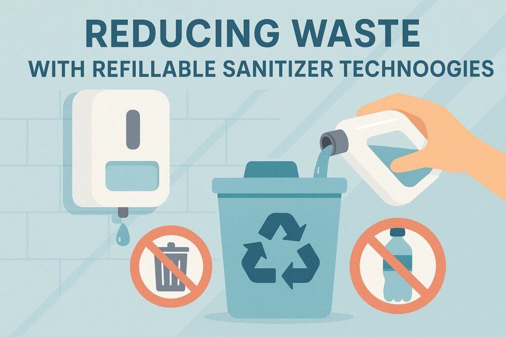 Reducing Waste with Refillable Sanitizer Technologies