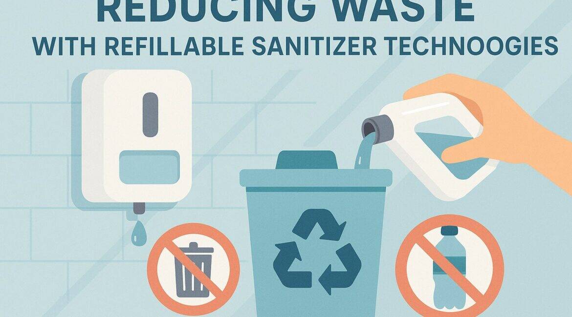 Reducing Waste with Refillable Sanitizer Technologies