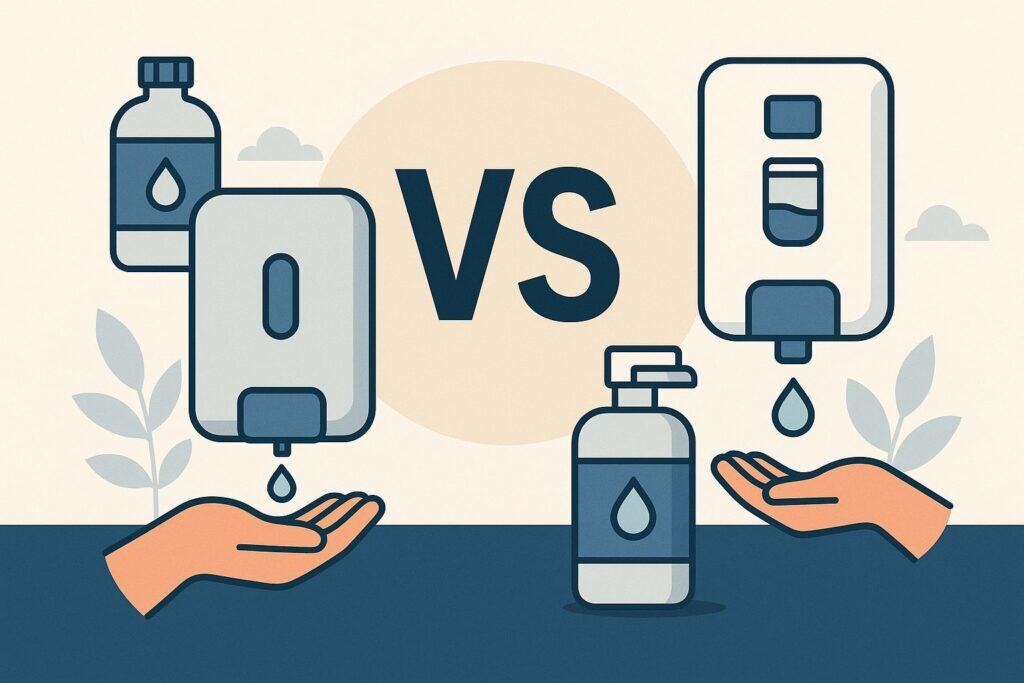 Refillable Dispensers vs. Cartridge-Based Systems