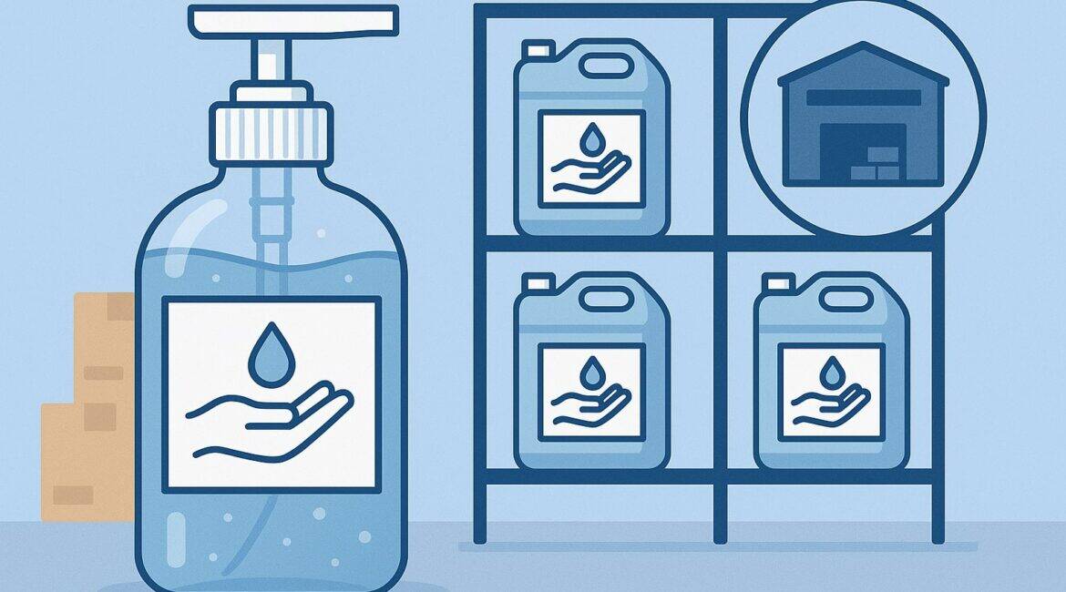 Storing Bulk Hand Sanitizers: What Businesses Need to Know