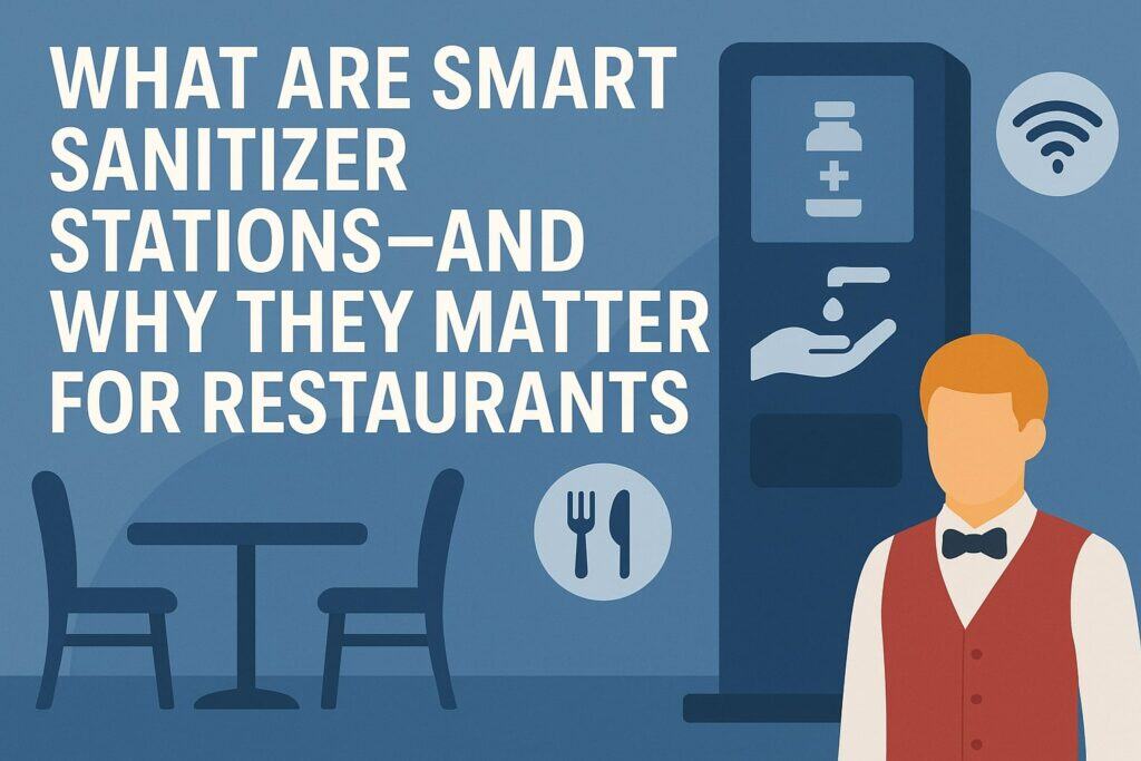 What Are Smart Sanitizer Stations—And Why They Matter For Restaurants
