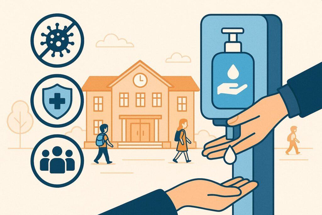 Why Hand Sanitizer Dispensers Matter in Schools and Public Spaces