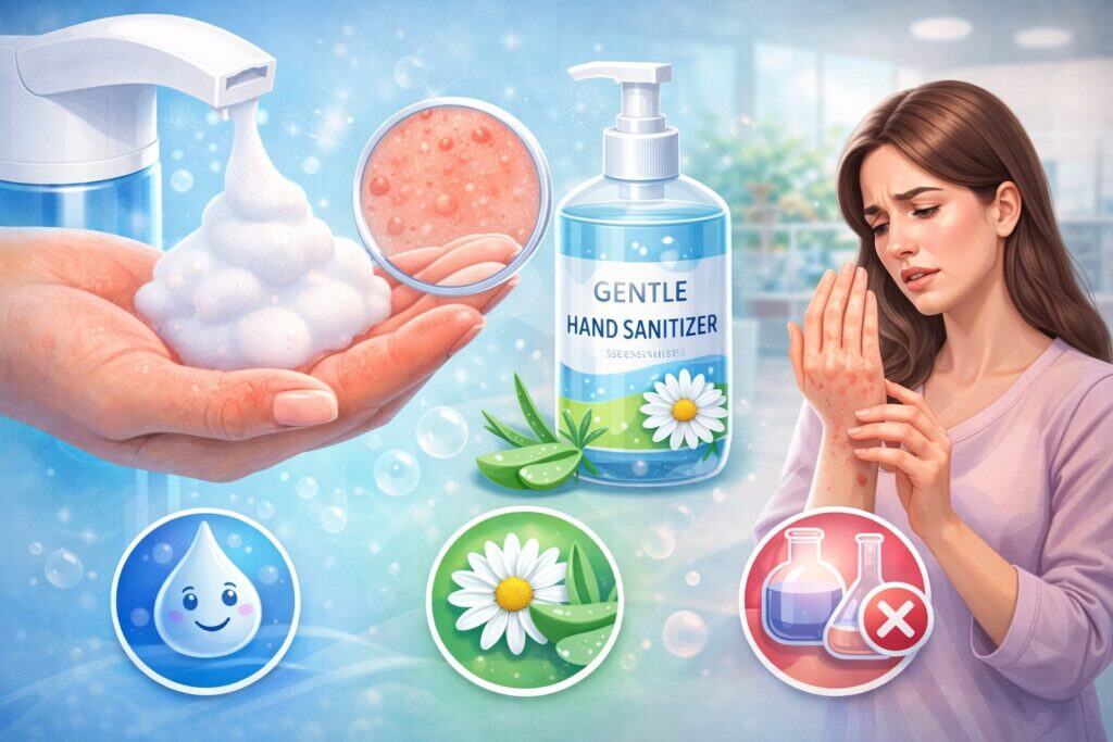 Choosing Hand Sanitizer for Sensitive Skin