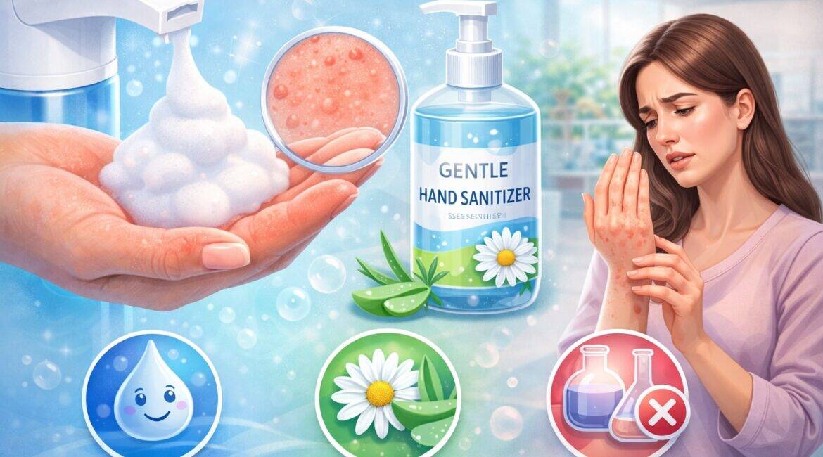 Choosing Hand Sanitizer for Sensitive Skin