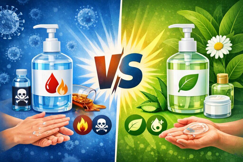 Compare Alcohol-Based vs Alcohol-Free: The Most Important Brand Divider