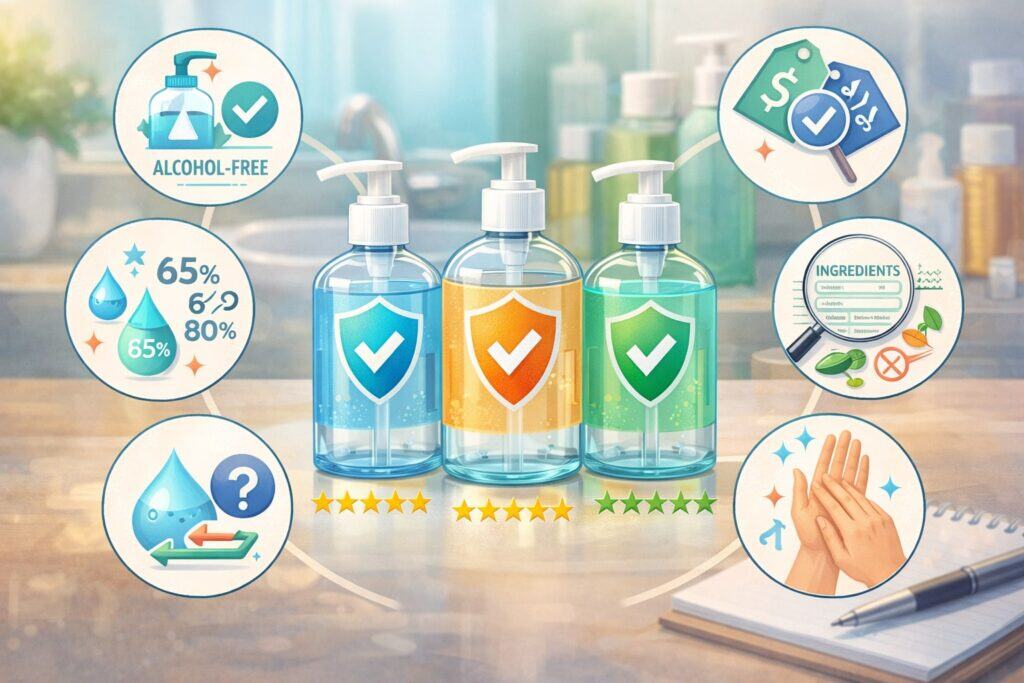 How to Compare Hand Sanitizer Brands