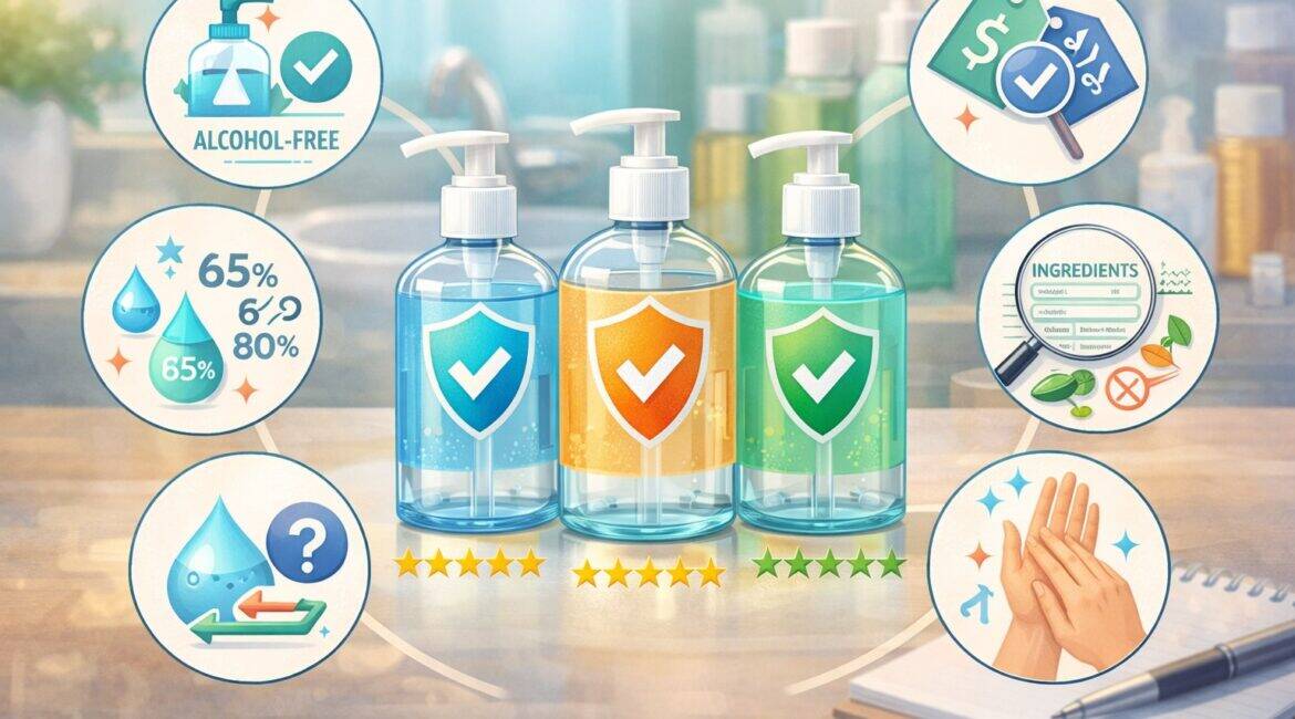 How to Compare Hand Sanitizer Brands