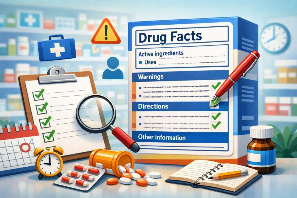 The Drug Facts Panel: How to Read It Like a Checklist