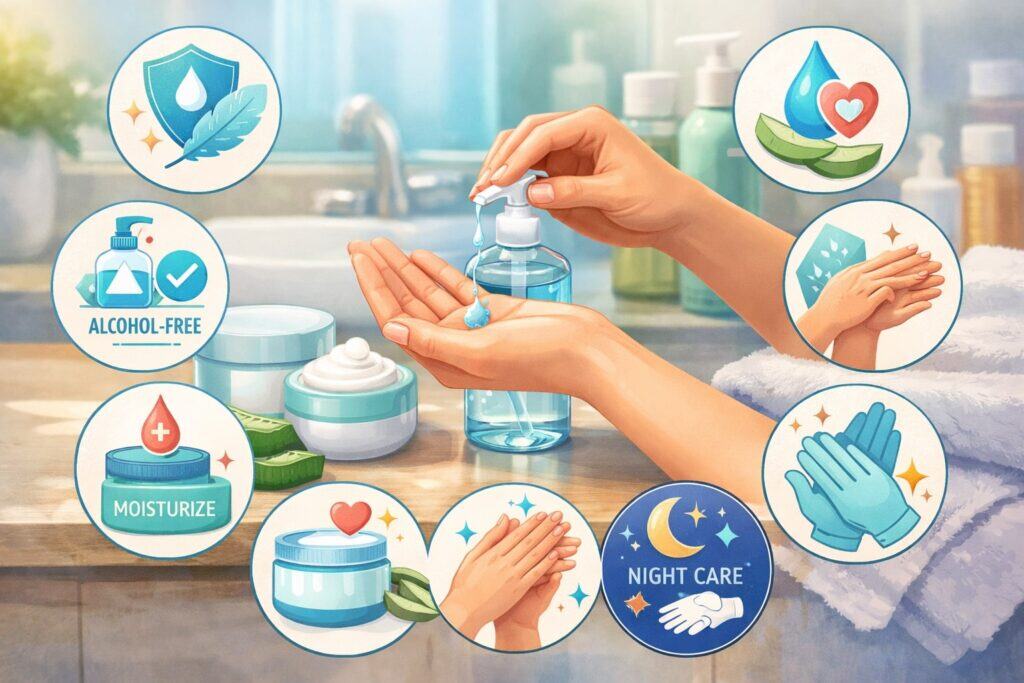 The Sensitive-Skin Routine: How to Use Hand Sanitizer Without Drying Your Hands Out