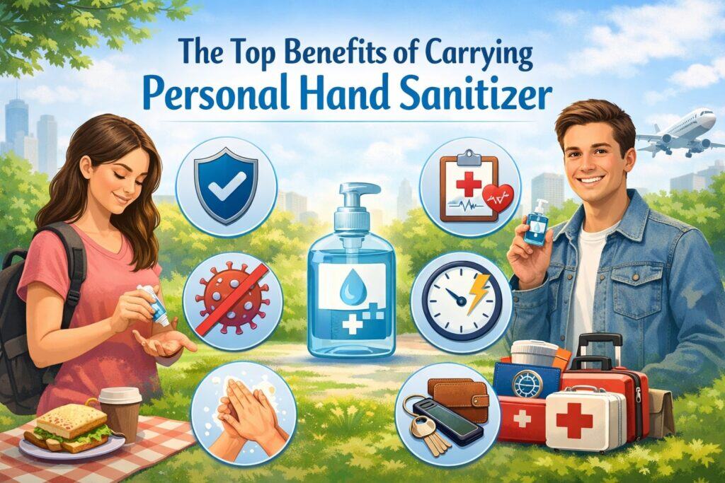 The Top Benefits of Carrying Personal Hand Sanitizer