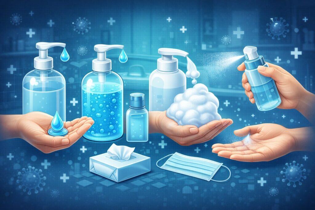 Types of Hand Sanitizers Explained