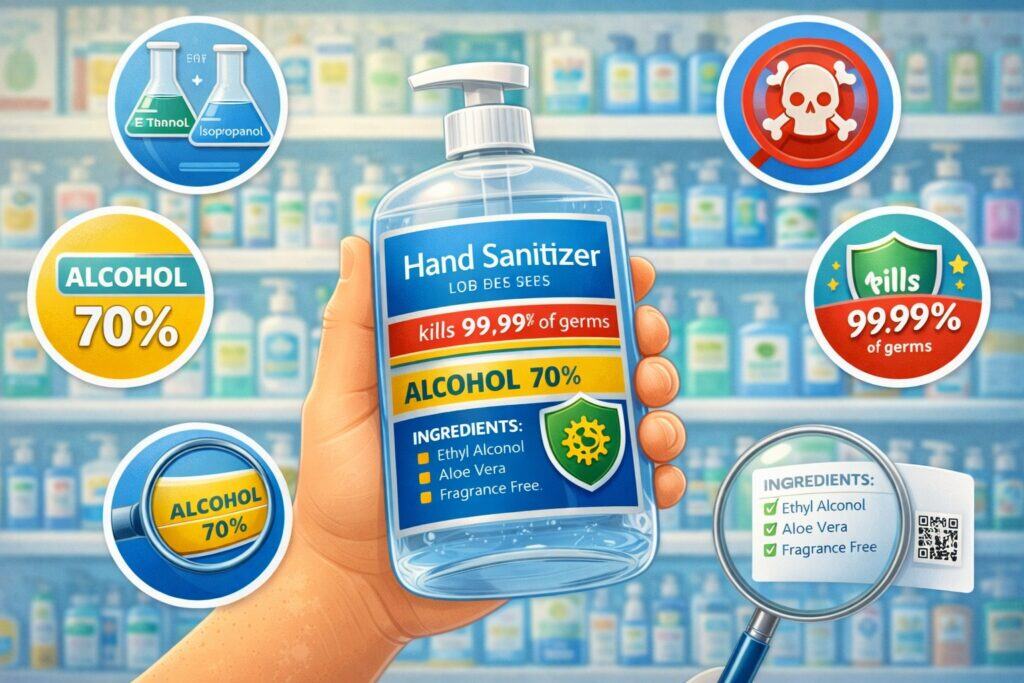Understanding Hand Sanitizer Labels