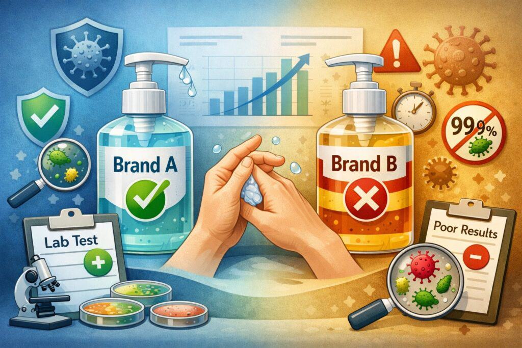 What “Effective” Really Means When You Compare Hand Sanitizer Brands