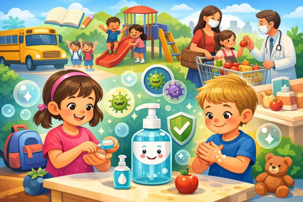 Why Hand Sanitizer for Kids Matters in Everyday Life