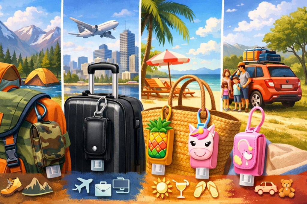 How to Choose Hand Sanitizer Holders for Travel Based on Your Trip Style