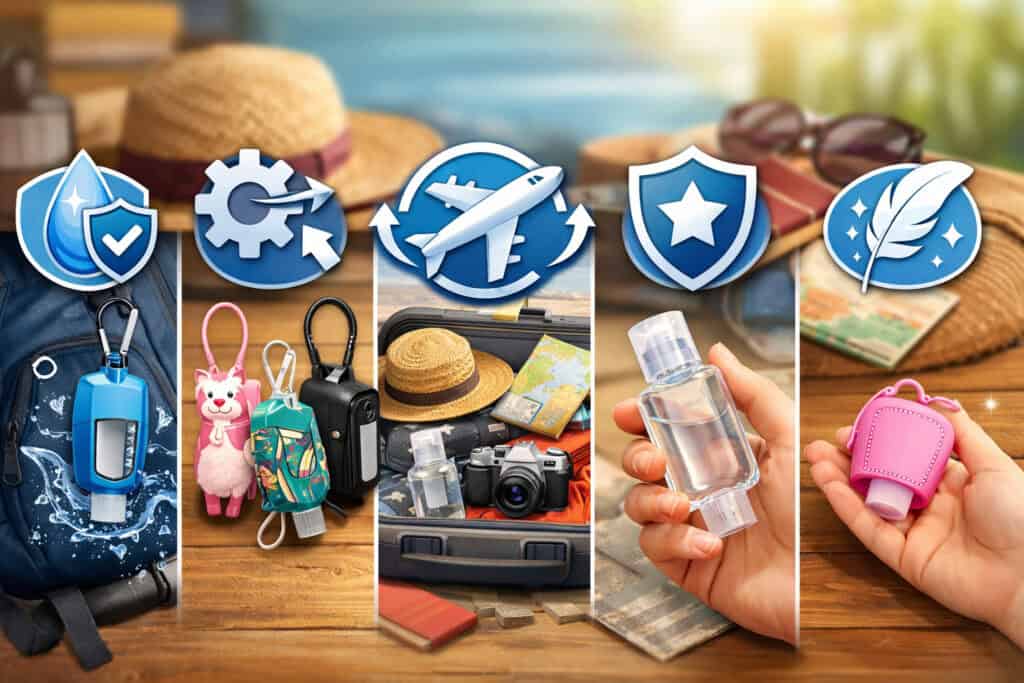 Key Features That Separate the Best Hand Sanitizer Holders for Travel From the Rest